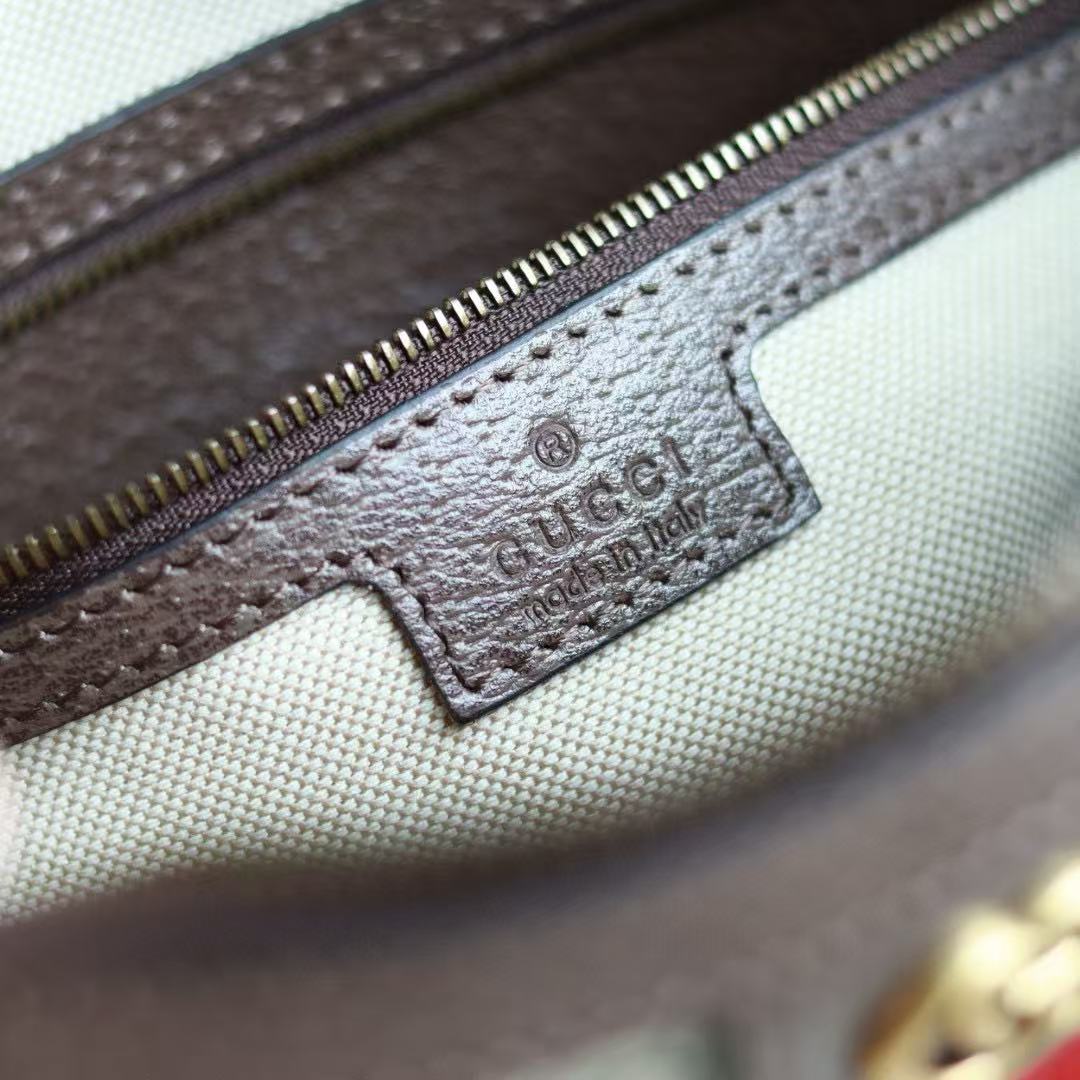 GUCCI Ophidia GG Shoulder Bag GG Supreme "Beige/Ebony" (699439-9C2ST-8920)