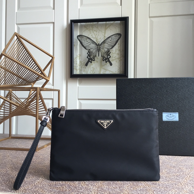 Prada Re-Nylon and Saffiano leather pouch (2NH004_2DMH_F0002)