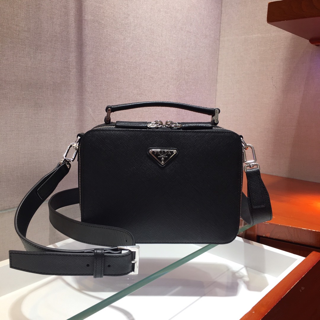 Prada Brique Saffiano leather bag (2VH069_9Z2_F0002_V_YMI)