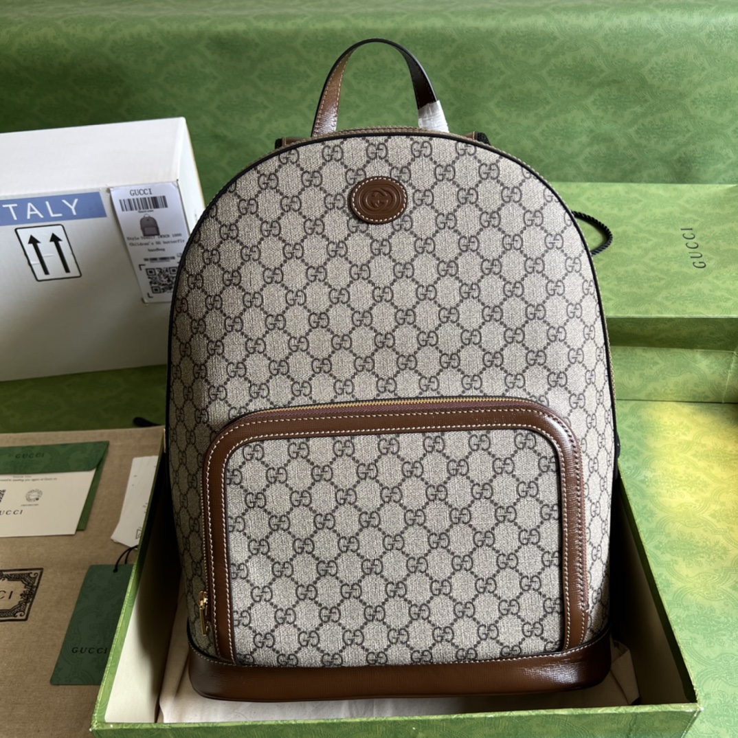 GUCCI interlocking double G backpack（704017 FAA0R 9795）