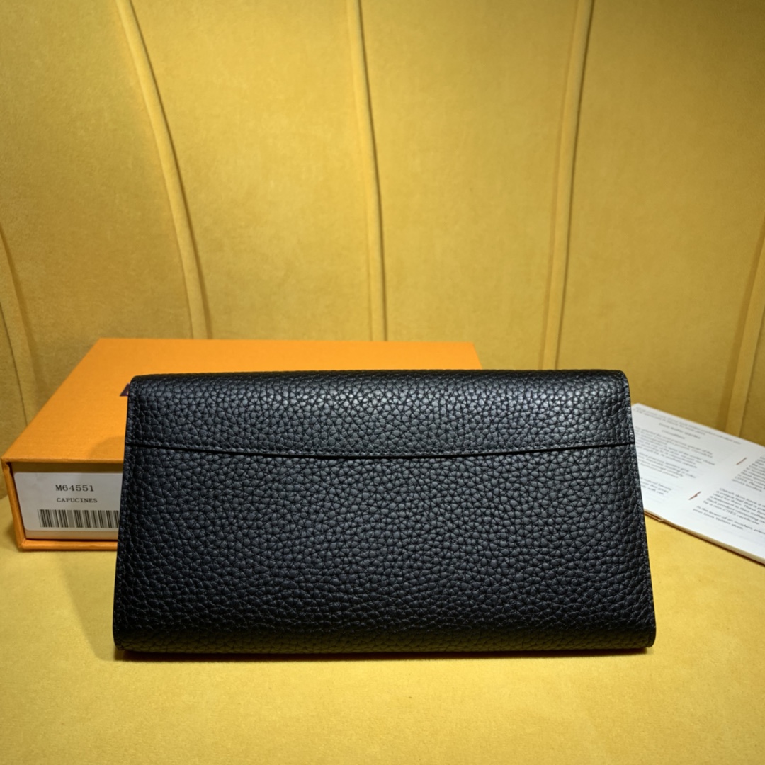 LOUIS VUITTON Capucines Portefeuille  (M64551）