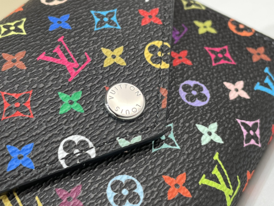 Louis Vuitton x Takashi Murakami Victorine Wallet Monogram "Multicolor"（M14163）