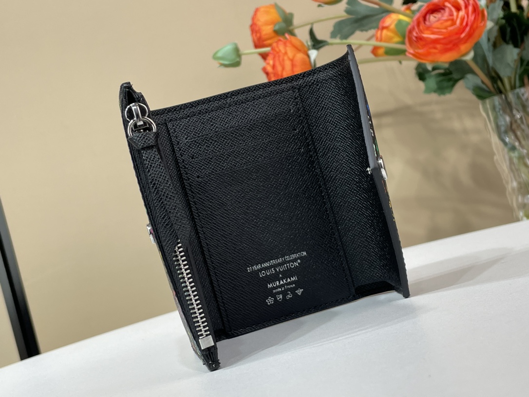 Louis Vuitton x Takashi Murakami Victorine Wallet Monogram "Multicolor"（M14163）