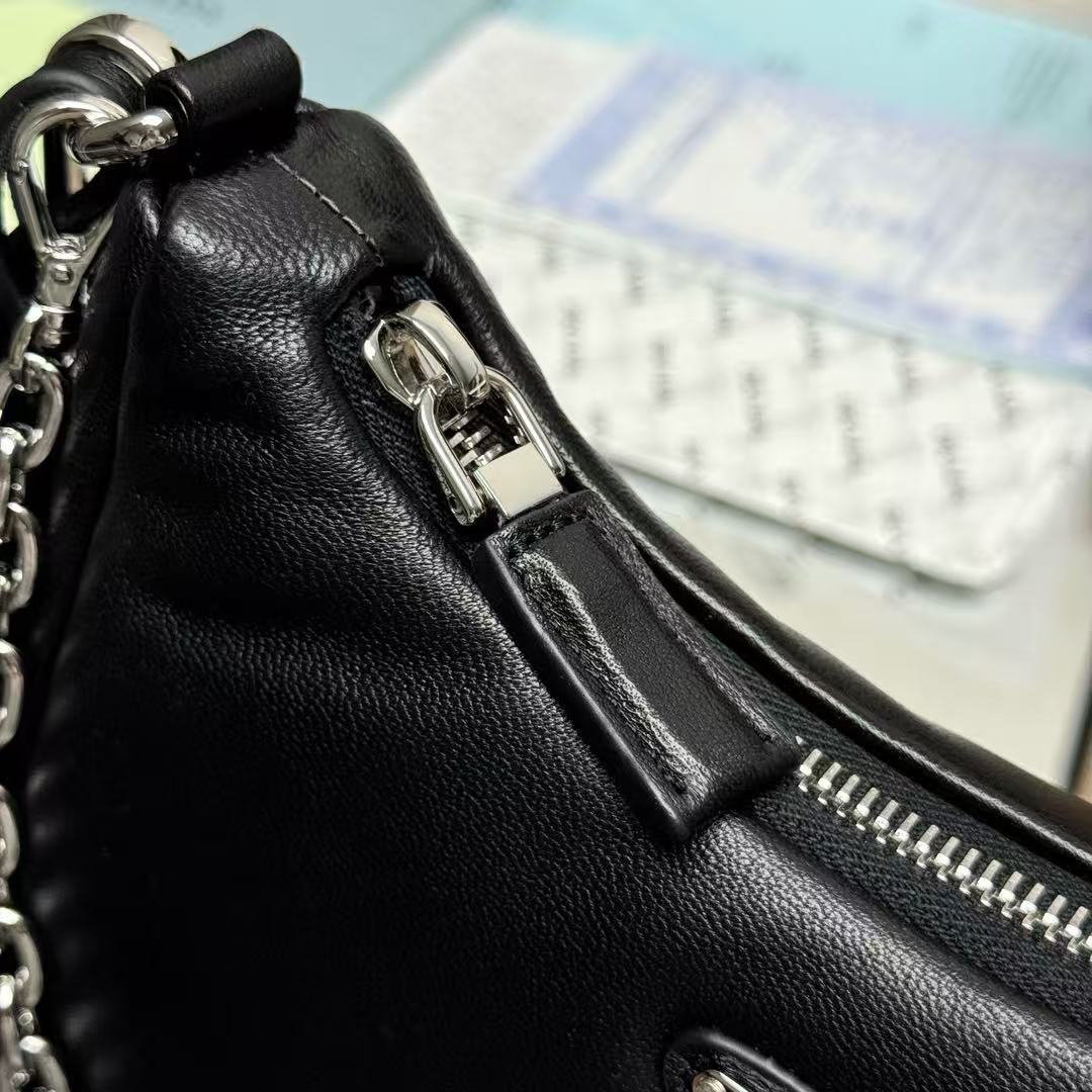 Prada Padded Nappa-Leather Re-Edition Shoulder Bag( 1BH204_2DYI_F0002_V_V9Z)