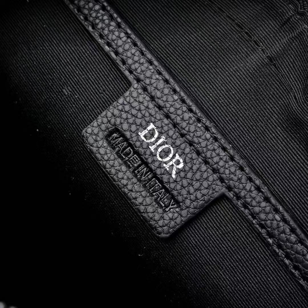 Dior Oblique Jacquard Canvas With Grainy Calfskin Messenger Bag, Shoulder Bag, Crossbody Bag（2ESWS034YKS-H27E）