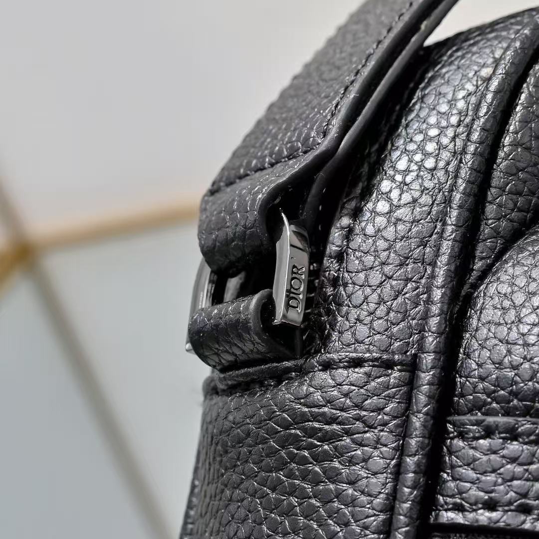 Dior Oblique Jacquard Canvas With Grainy Calfskin Messenger Bag, Shoulder Bag, Crossbody Bag（2ESWS034YKS-H27E）