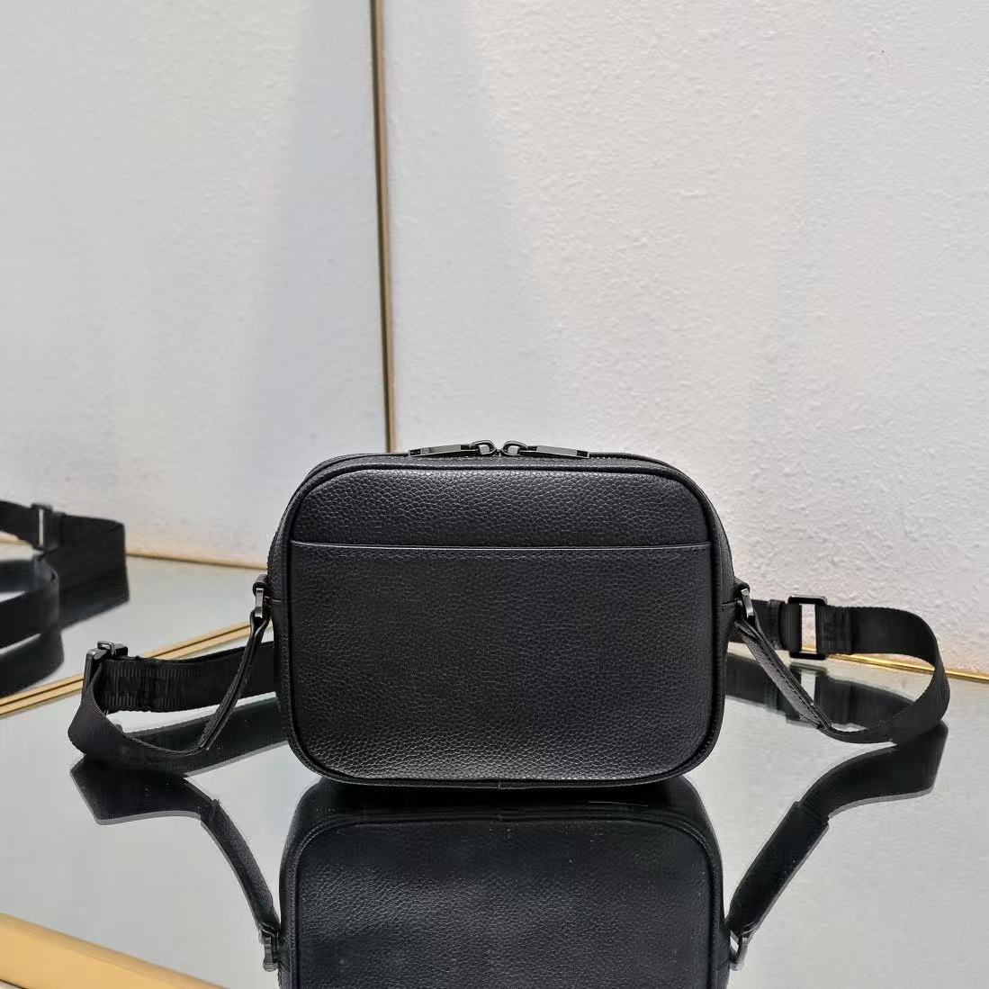 Dior Oblique Jacquard Canvas With Grainy Calfskin Messenger Bag, Shoulder Bag, Crossbody Bag（2ESWS034YKS-H27E）