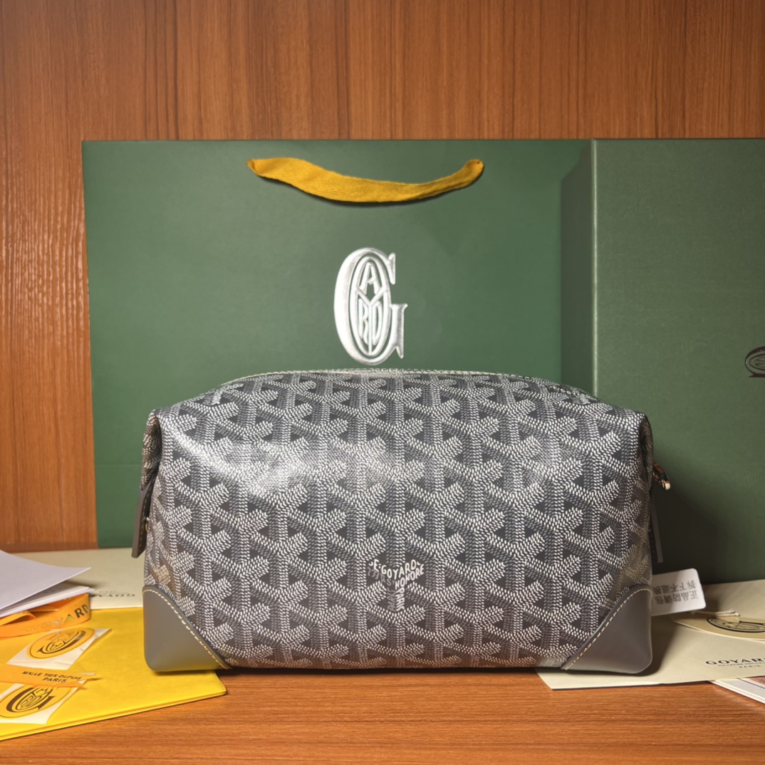 Goyard Boeing 25 Toilet Bag Green（BOEING025TY-09CL09P）
