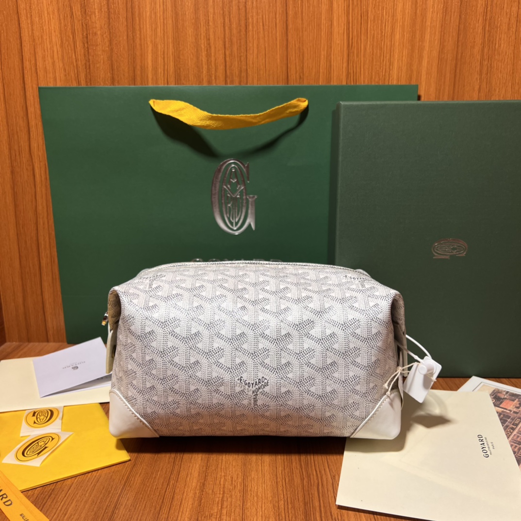 Goyard Boeing 25 Toilet Bag Green（BOEING025TY-09CL09P）