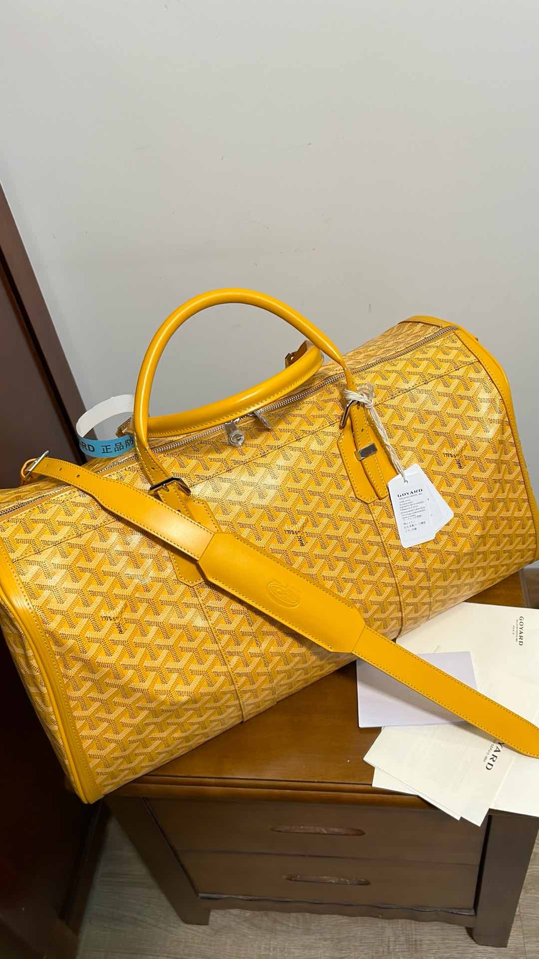 GOYARD Boston 50 Monogram Travel Bag（BOSTON050TY-51CL51P）