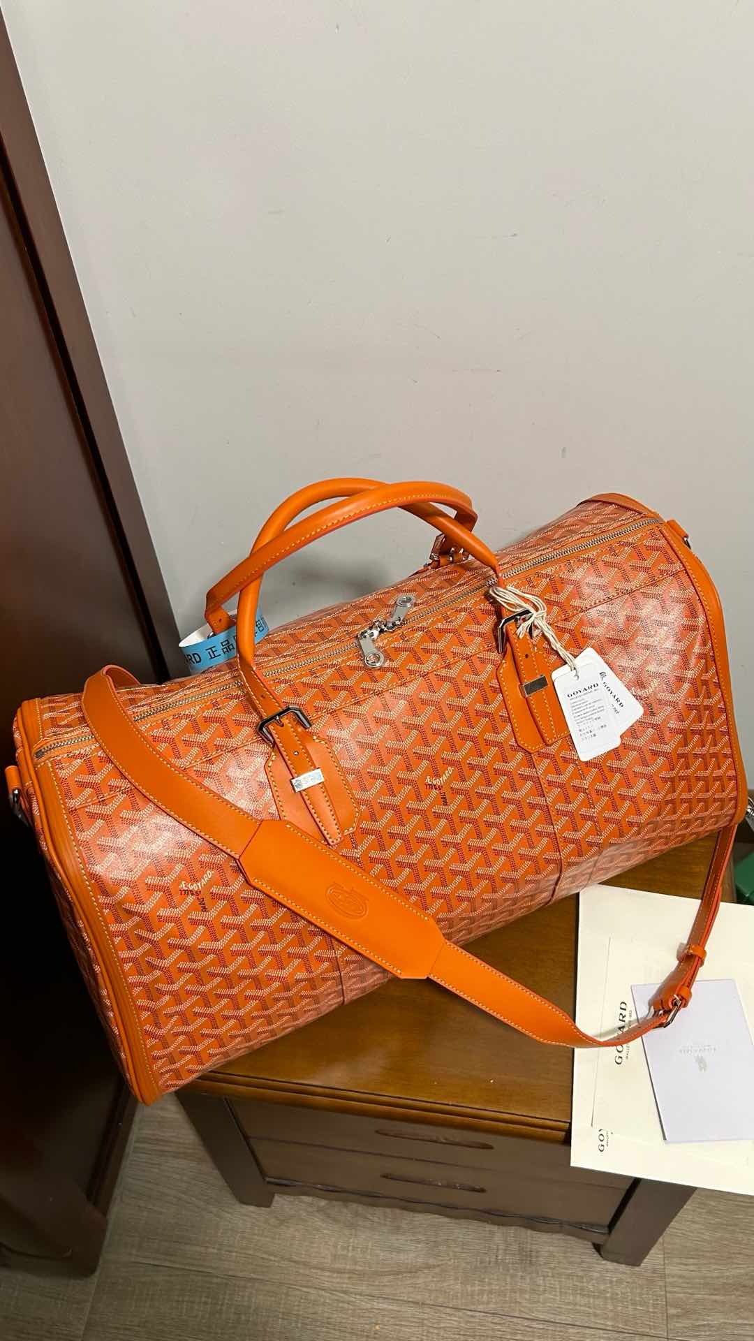 GOYARD Boston 50 Monogram Travel Bag（BOSTON050TY-51CL51P）