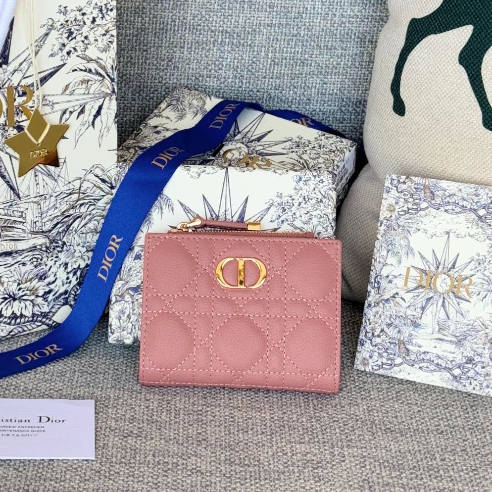 Dior 30 Montaigne Dahlia Wallet（S5173UWHC-M900）