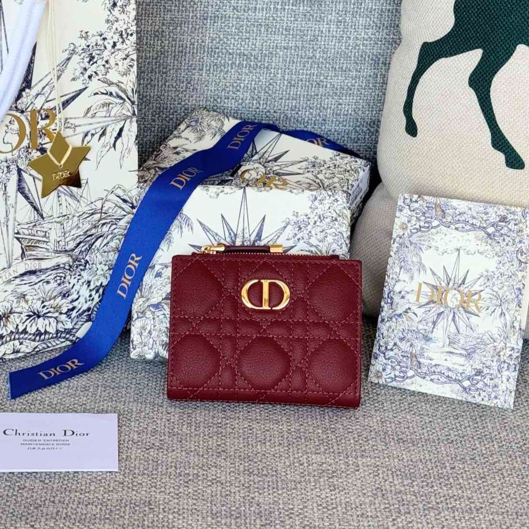 Dior 30 Montaigne Dahlia Wallet（S5173UWHC-M900）