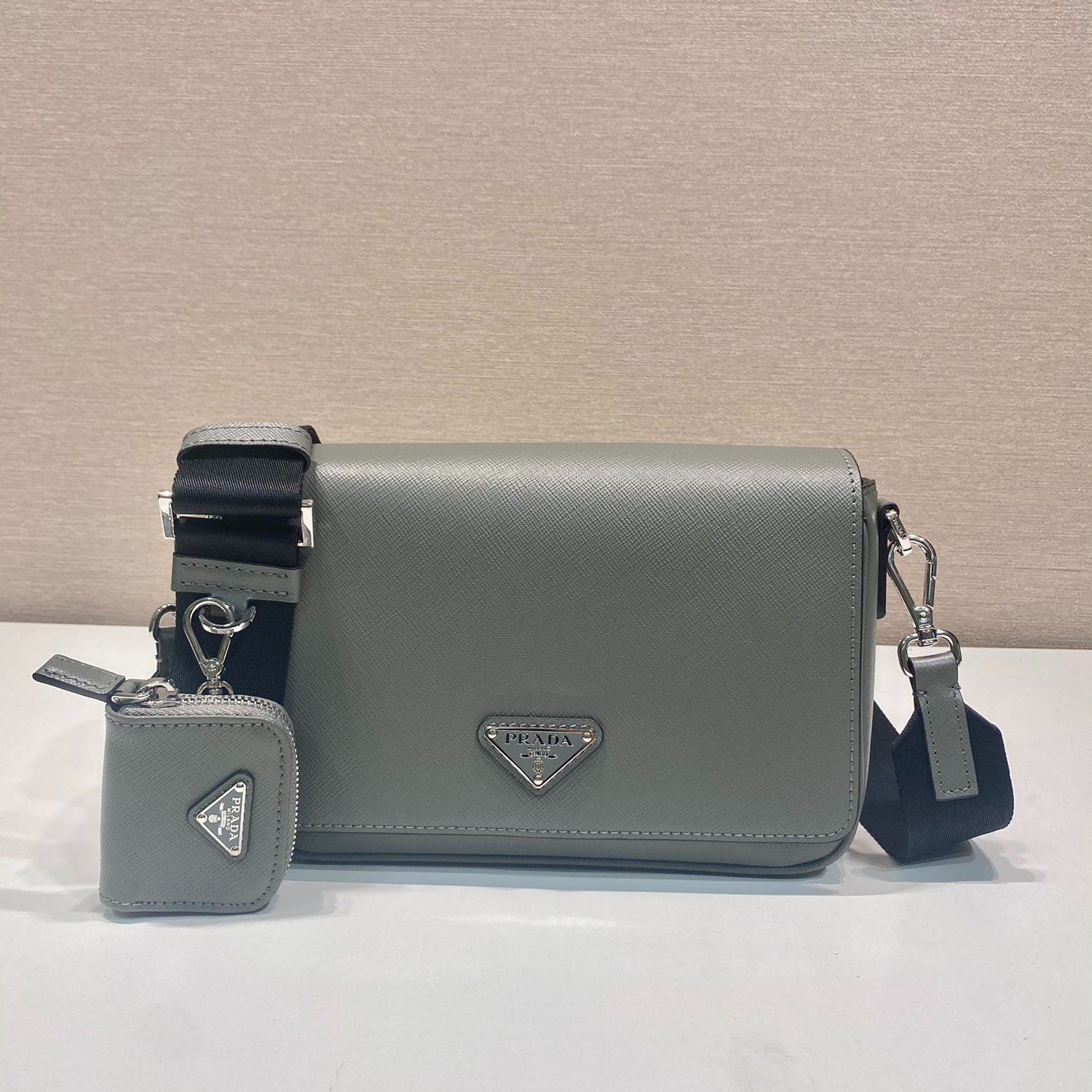 Prada Saffiano leather shoulder bag (2VD059_9Z2_F0002_V_OOO)