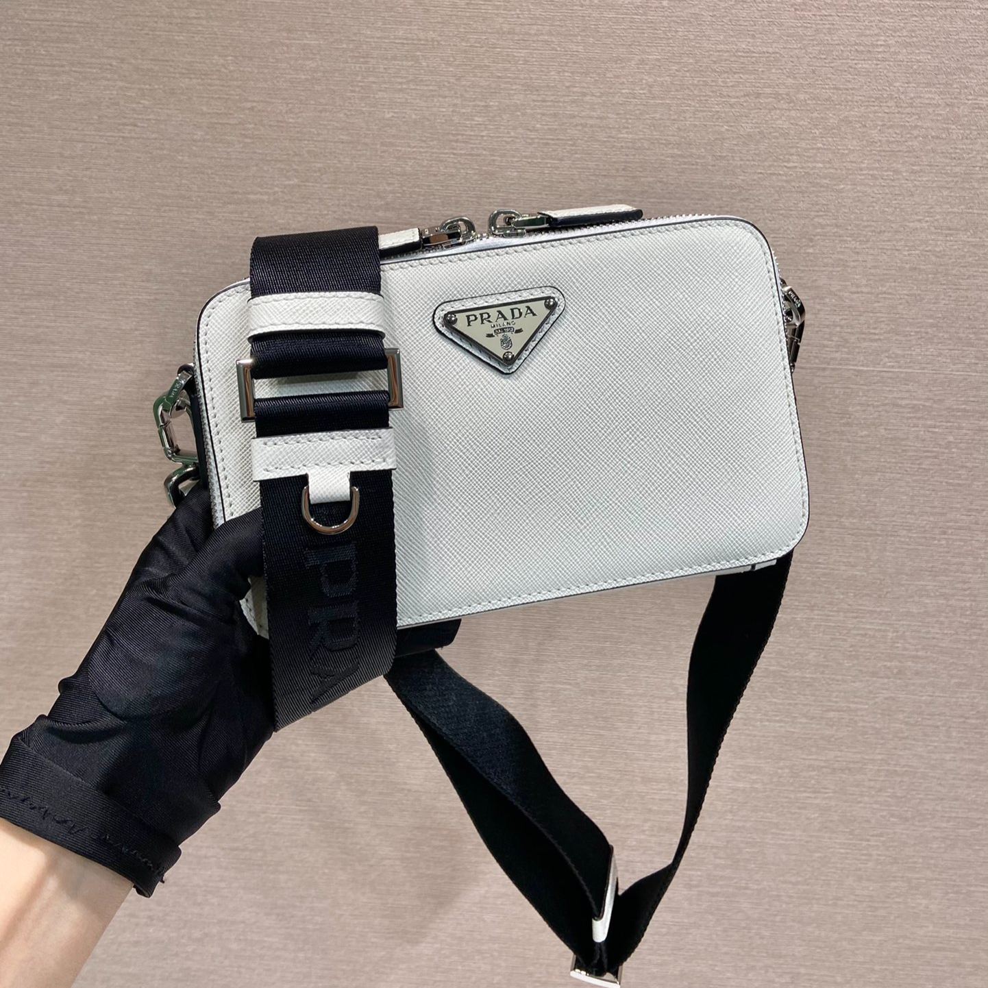 Prada Brick Saffiano Leather Bag (2VH173_9Z2_F0002_V_NOO)