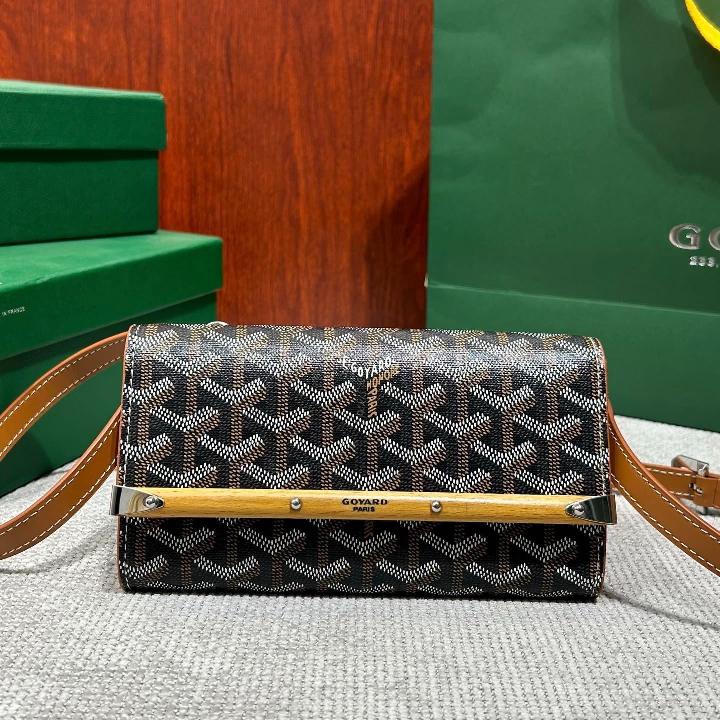 GOYARD Monte Carlo Mini Case （MONTE2MINTY09CL09P）