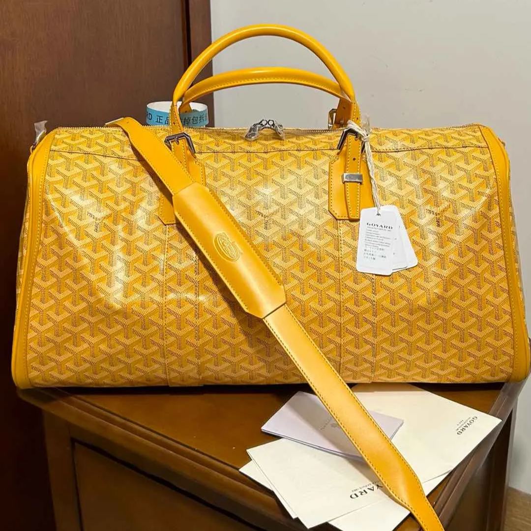 GOYARD Boston 50 Monogram Travel Bag（BOSTON050TY-51CL51P）