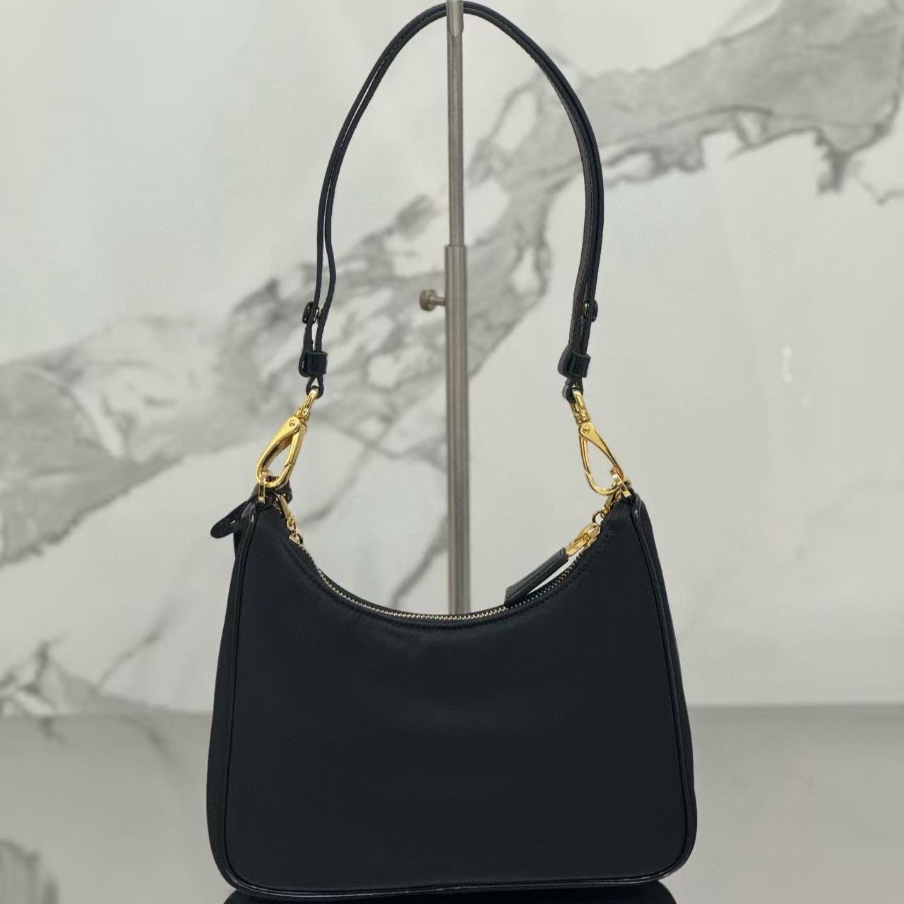 PRADA Nylon x Suede Leather Mini Bag (1BC198_R789_F0002_V_JOO)