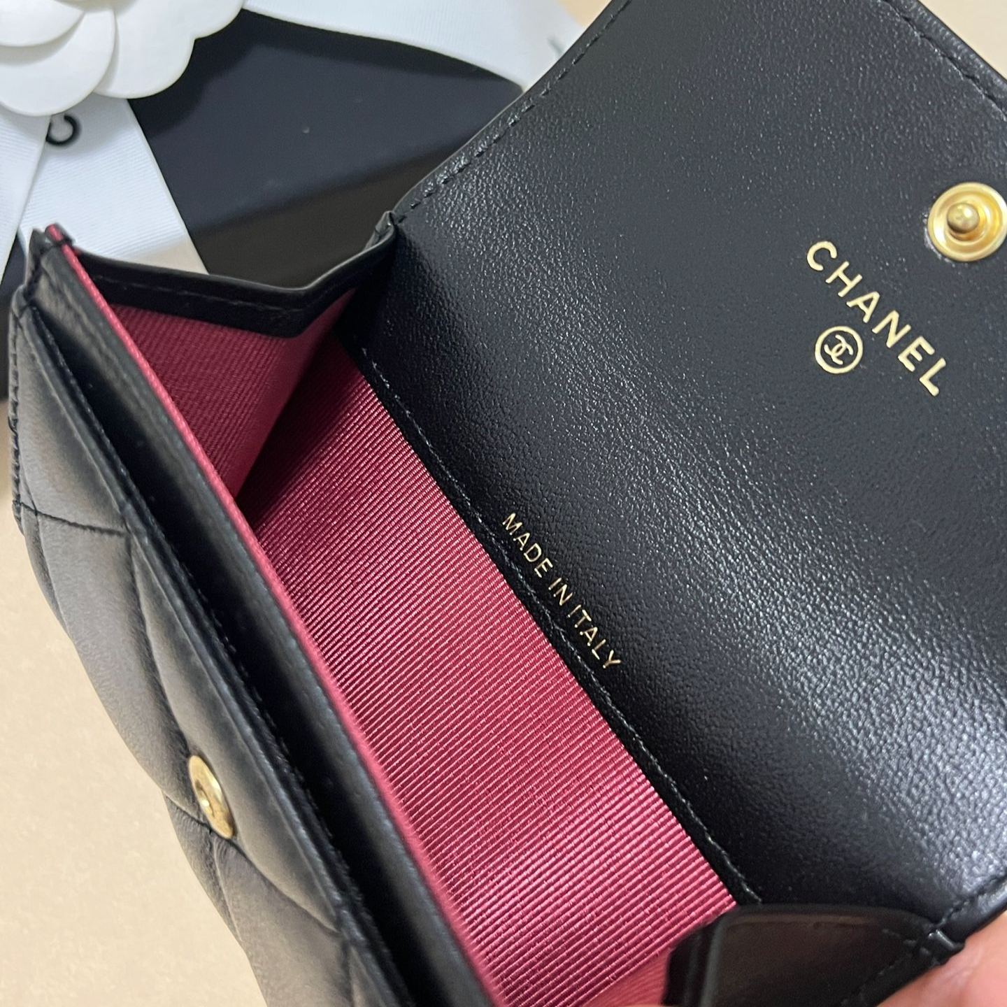 CHANEL 19-inch card holder (AP1790 B04852 94305)