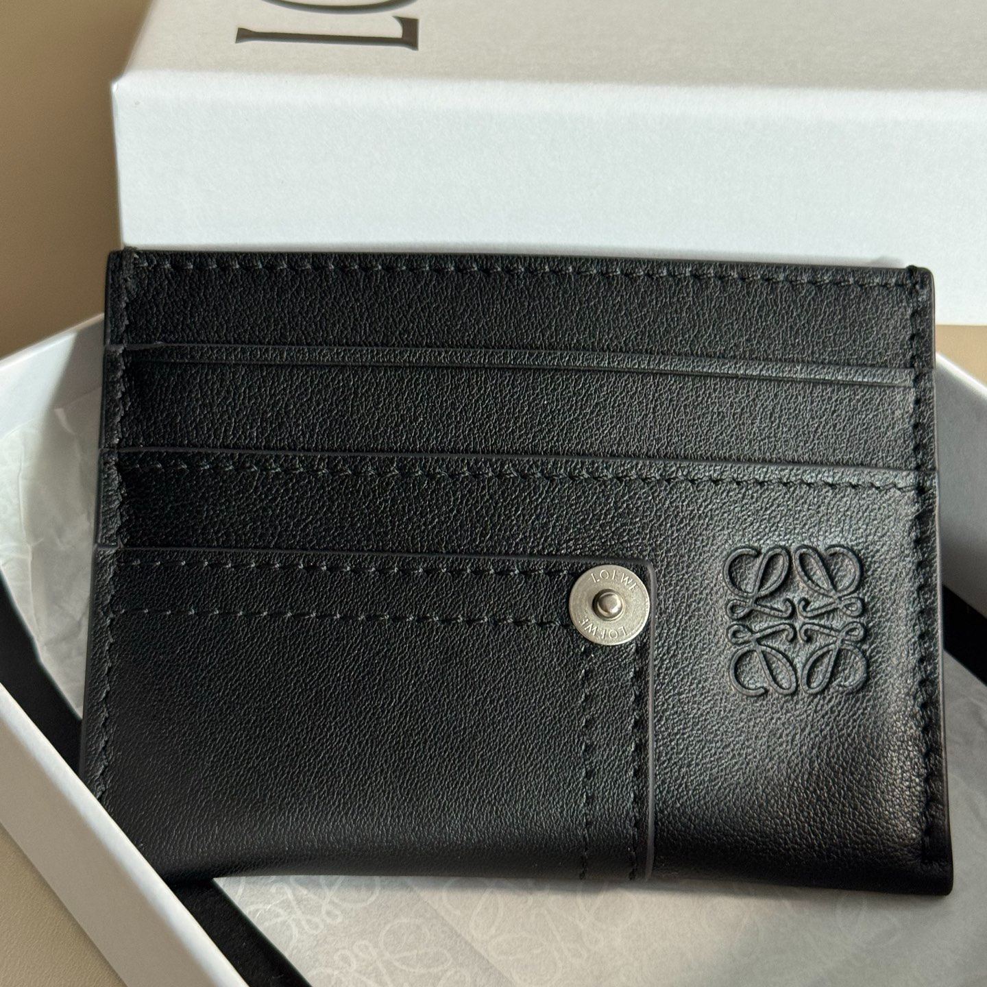 LOEWE Panta Plain Card Holder（C643322X59）