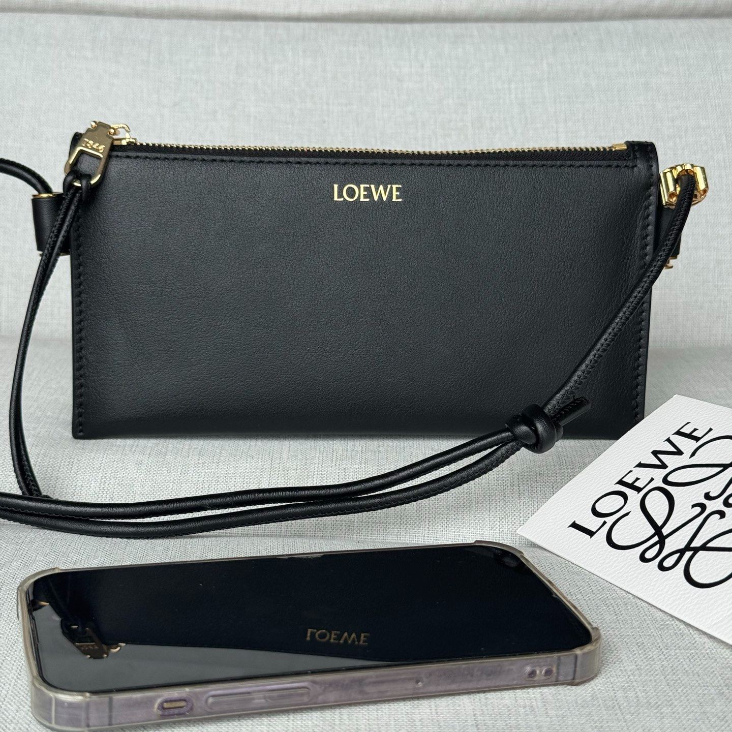 LOEWE Hoya Pouch (Napa Calf)（C630R10X03）