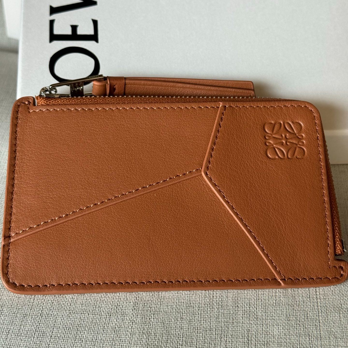 LOEWE Puzzle long coin cardholder in classic calfskin（C510G17X05）