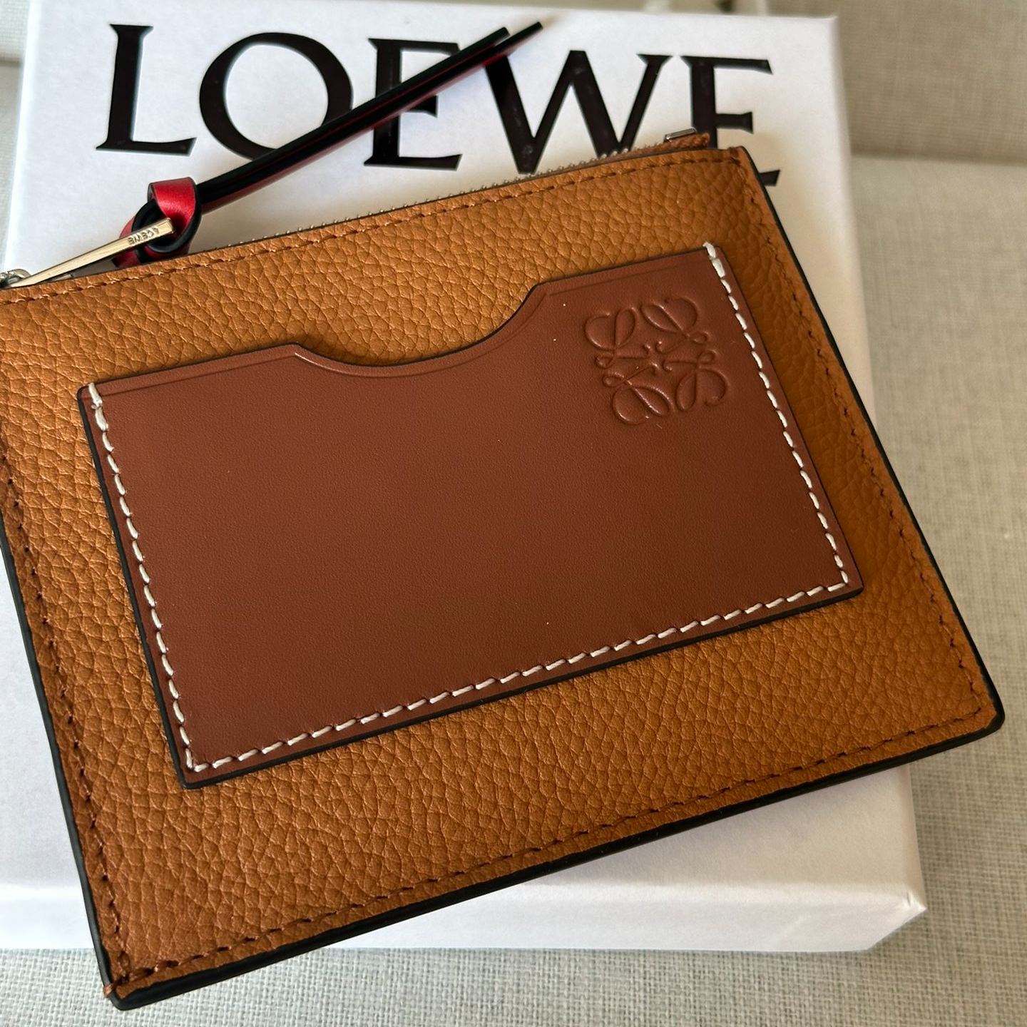 LOEWE Coin Purse/Card Holder/Coin Card Clip, Large （C660O37X01）