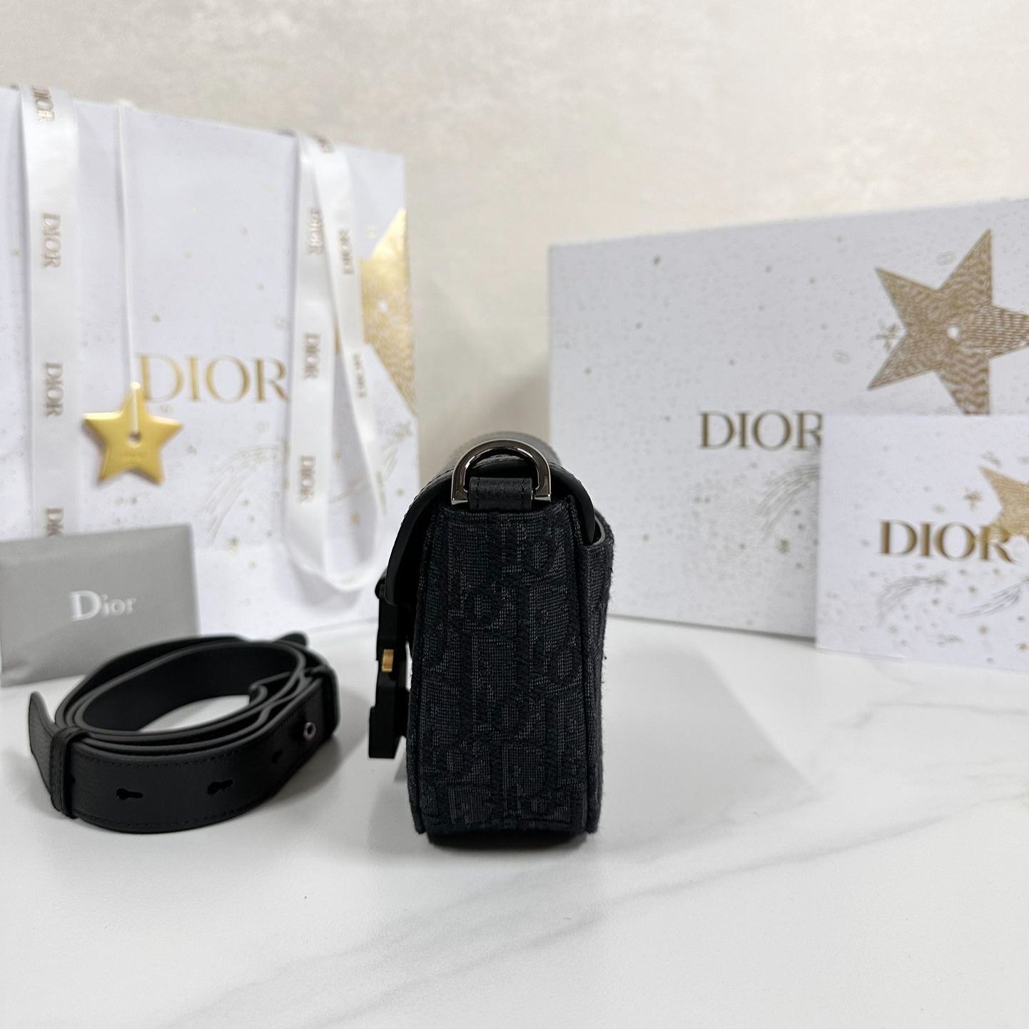 【N】Dior Saddle Mini Flap Messenger Bag（2ADCA435YKS_H27E）