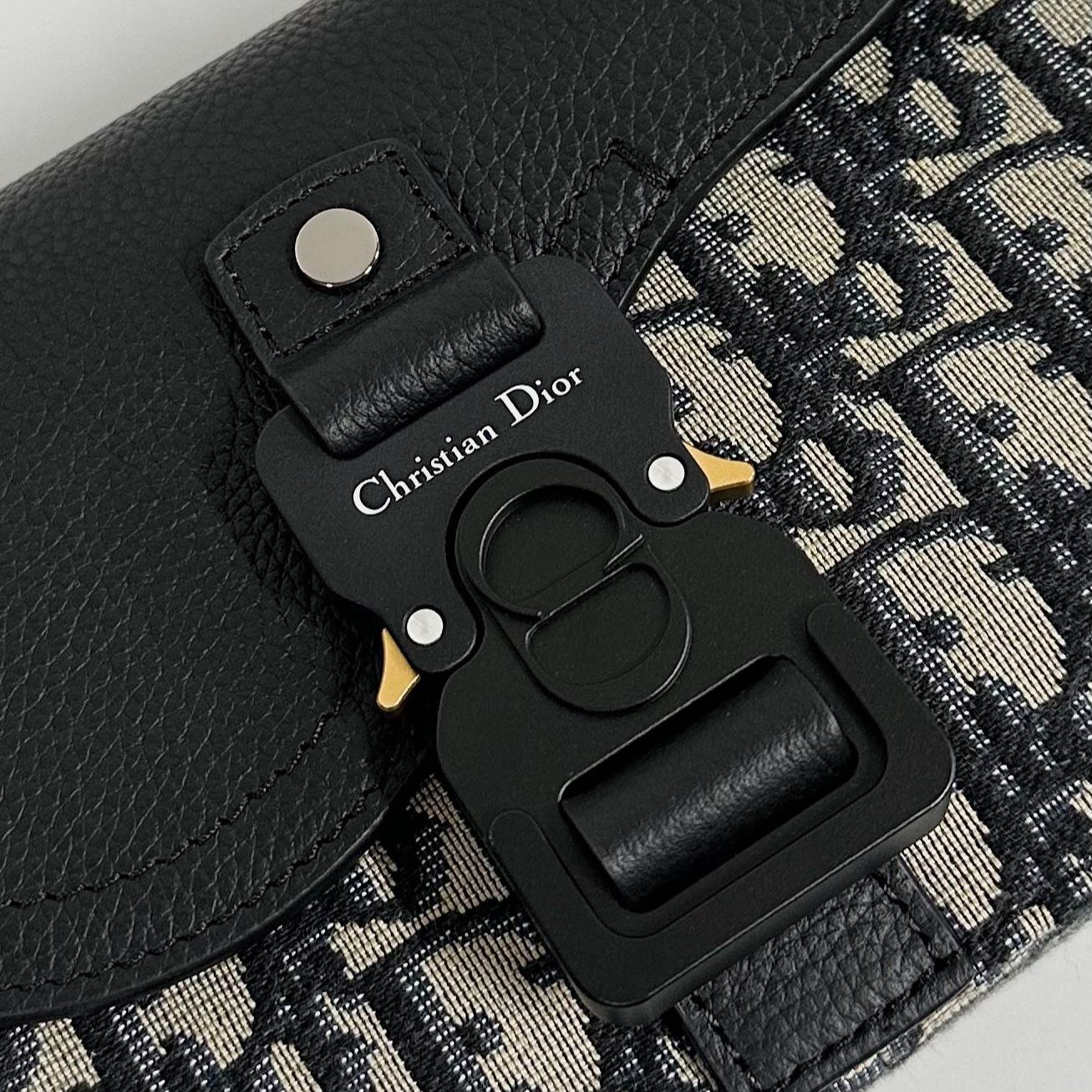 【N】Dior Saddle Mini Flap Messenger Bag（2ADCA435YKS_H27E）