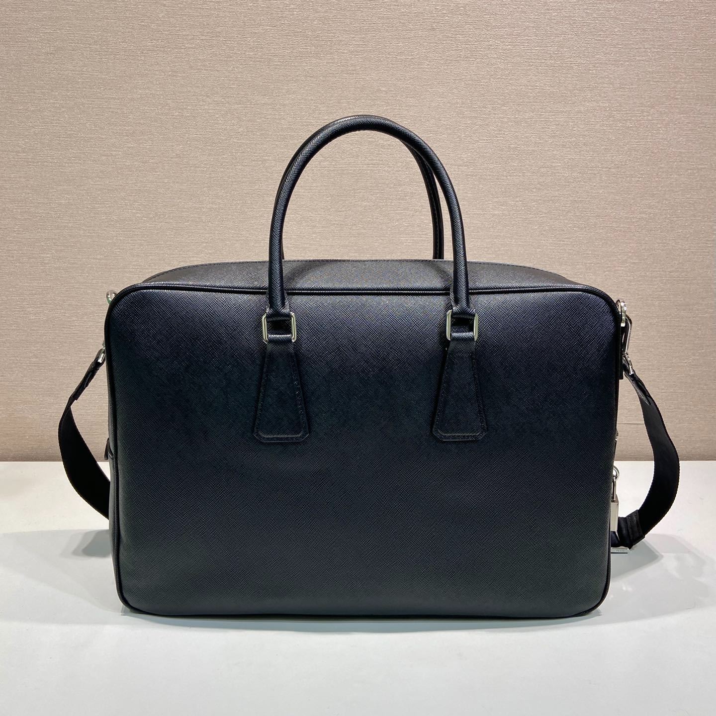 PRADA Saffiano leather briefcase (2VE026_9Z2_F0002)