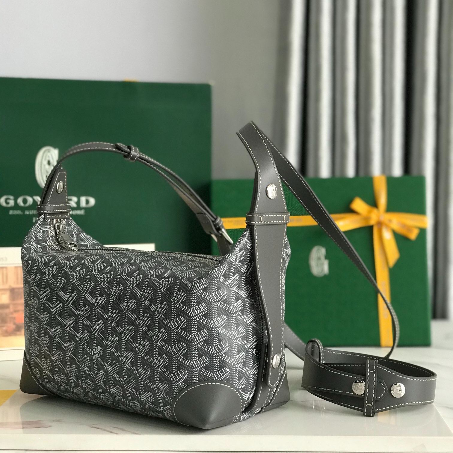 【N】Goyard Bowling 25 Toiletry Bag（BOEING025TY-02CL02P）