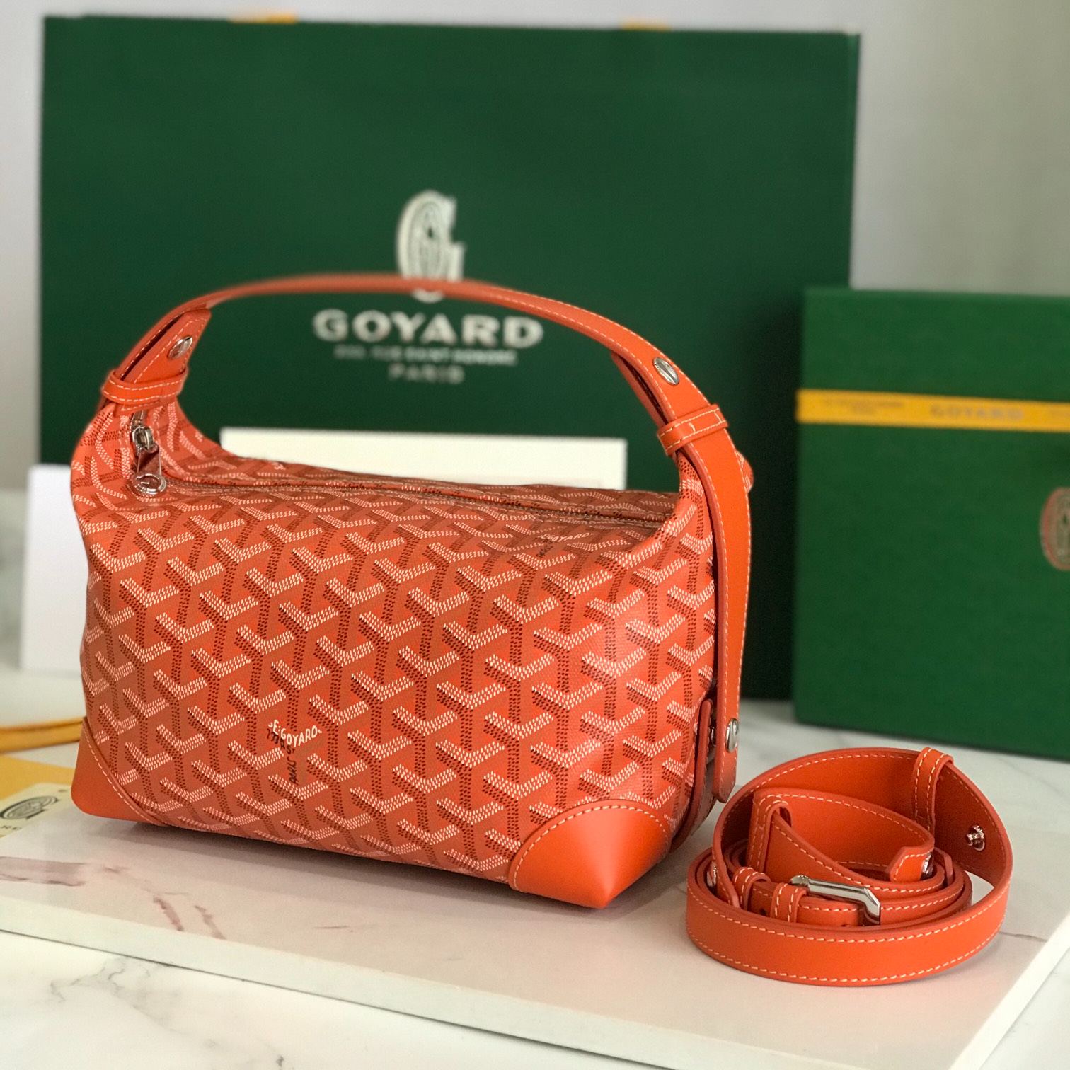 【N】Goyard Bowling 25 Toiletry Bag（BOEING025TY-02CL02P）