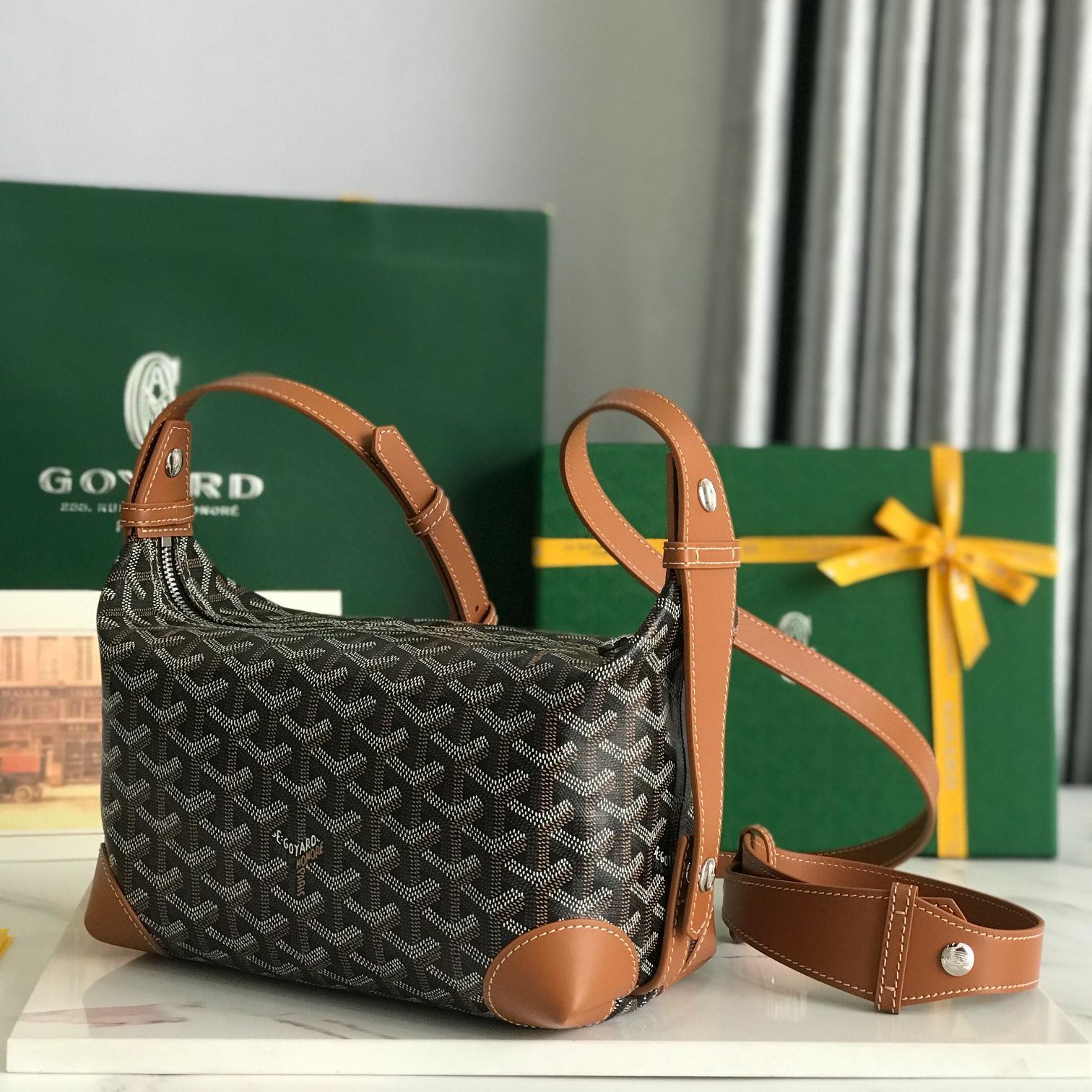 【N】Goyard Bowling 25 Toiletry Bag（BOEING025TY-02CL02P）