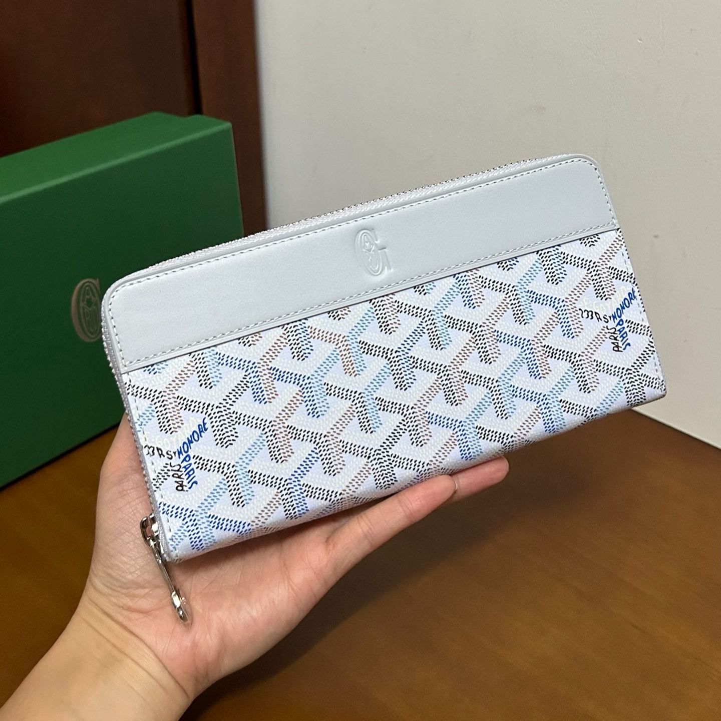 【N】GOYARD Bourbon Matignon GM Wallet – Multicolor（MATIG2GMLTY-71CL23P）
