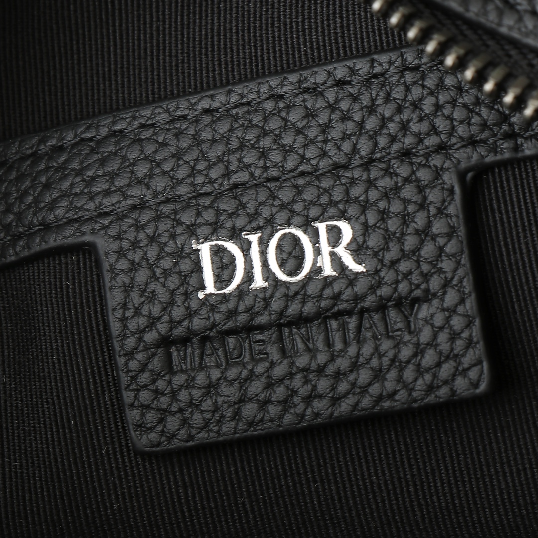 Dior Oblique Jacquard Canvas With Grainy Calfskin Messenger Bag, Shoulder Bag, Crossbody Bag（2ESWS034YKS-H27E）