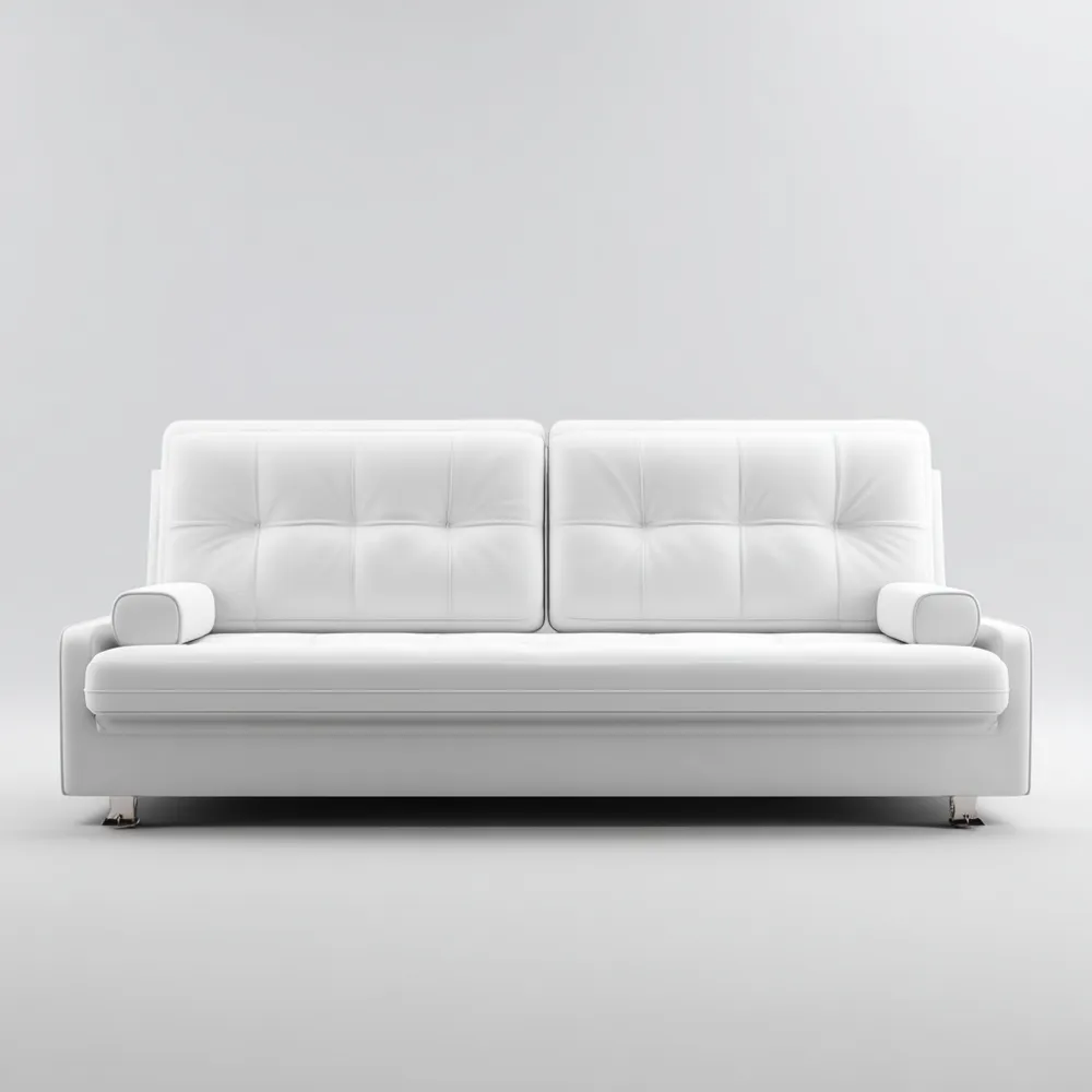 ソファセット レザー 200x85x90 cm – ホワイト – モダンデザイン