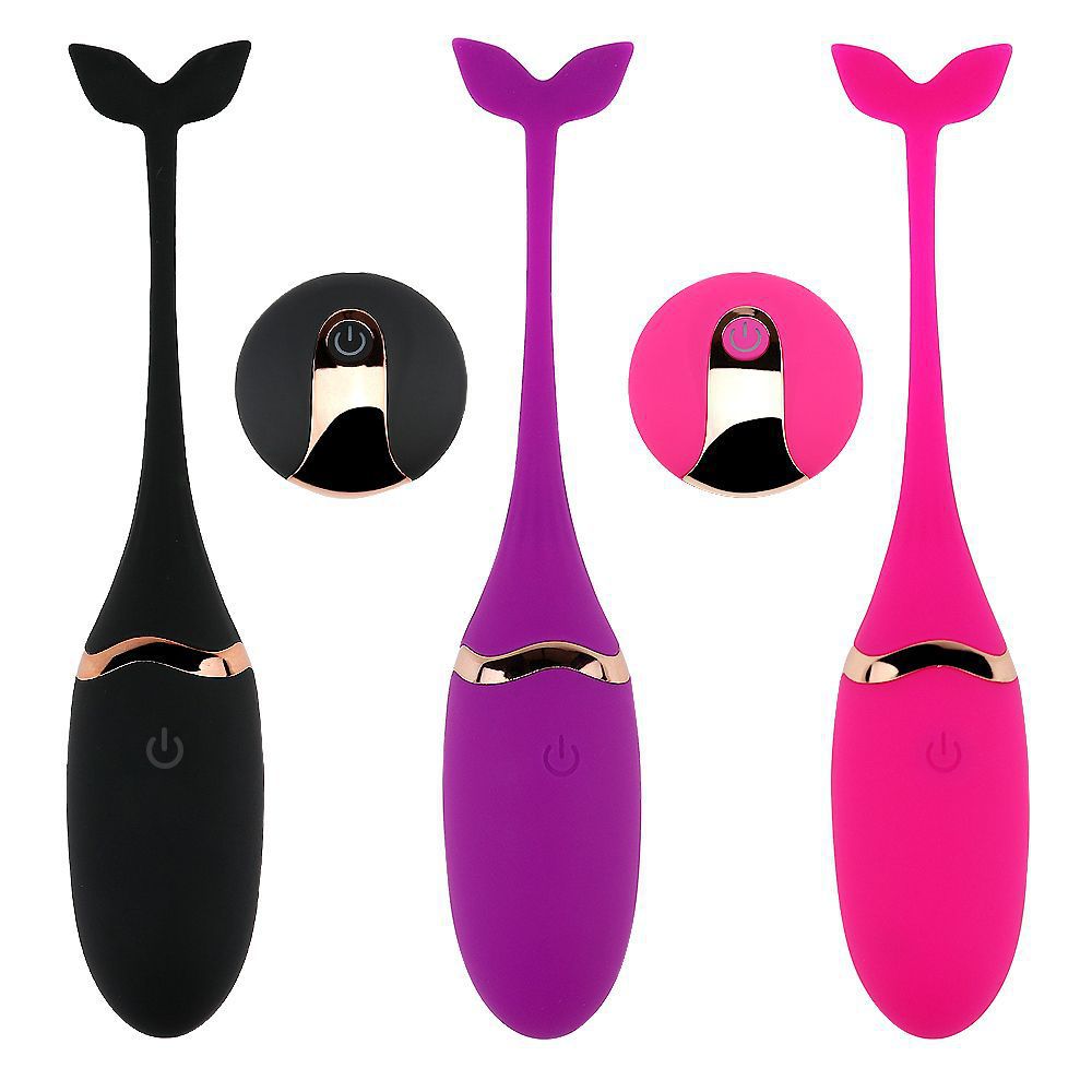 Women's Wireless Remote Control Vibration Massage Device - Skin-Safe Silicone