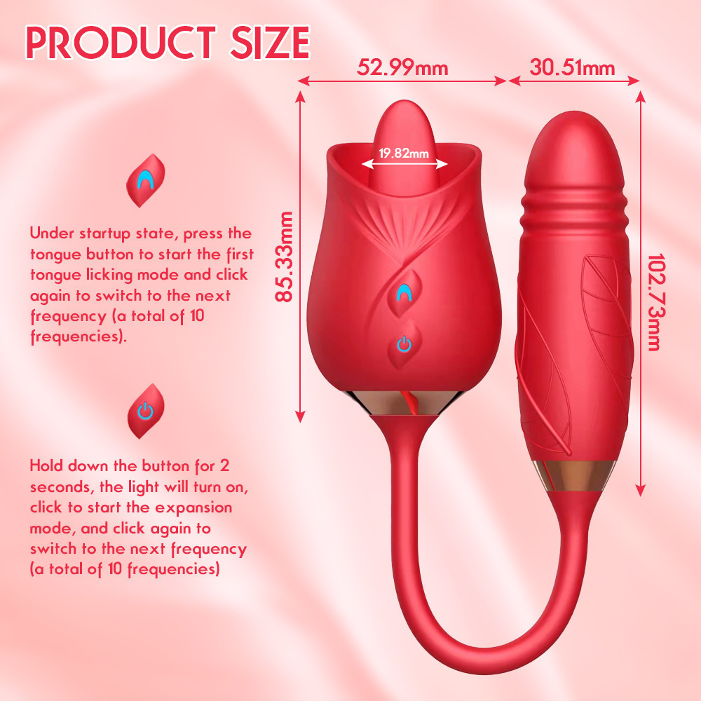 Women's Upgraded Dual-Ended Multi-Function Massage Device - Skin-Safe Silicone