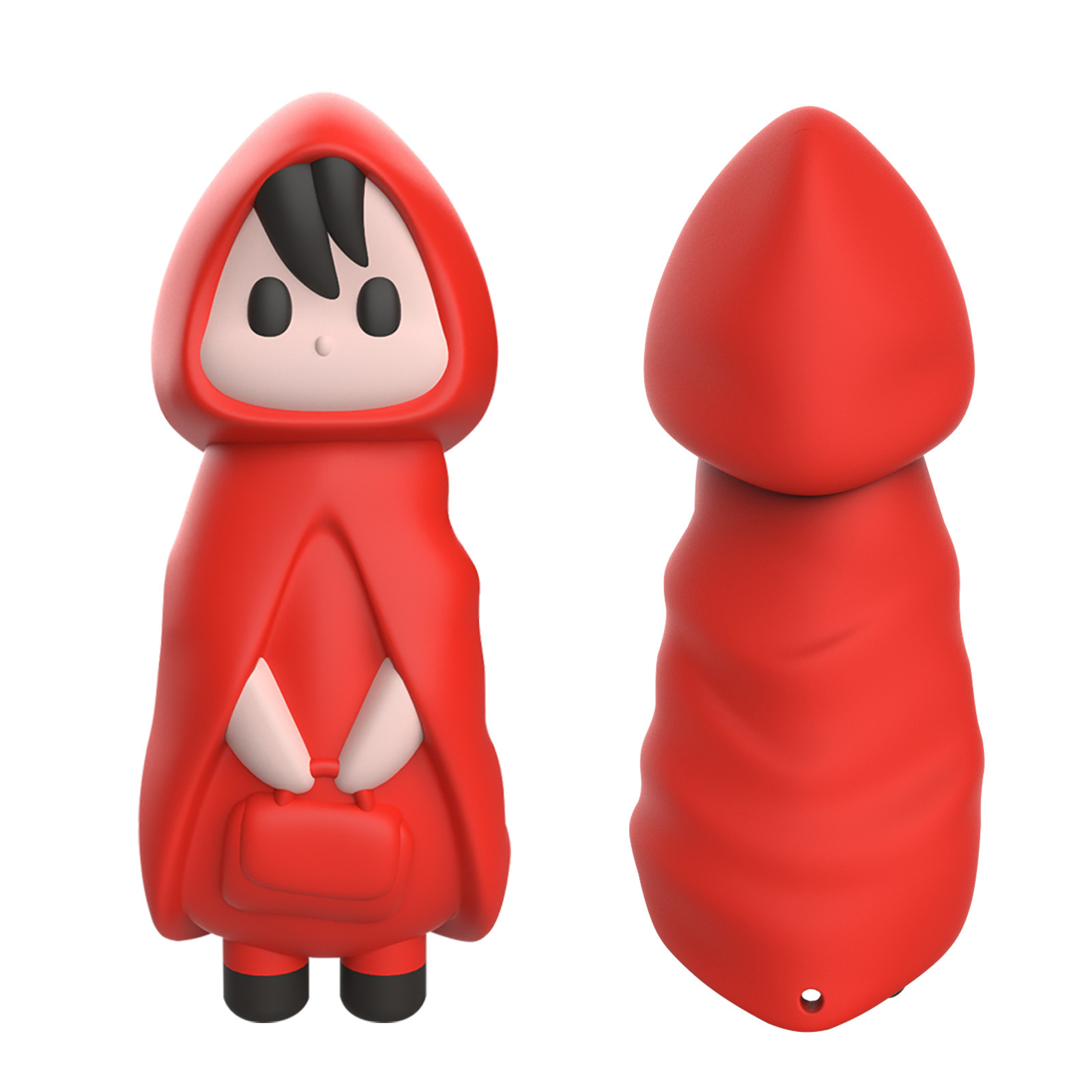 Women's Cute Little Red Riding Hood Multi-Speed Vibration Massage Device | Skin-Safe Silicone