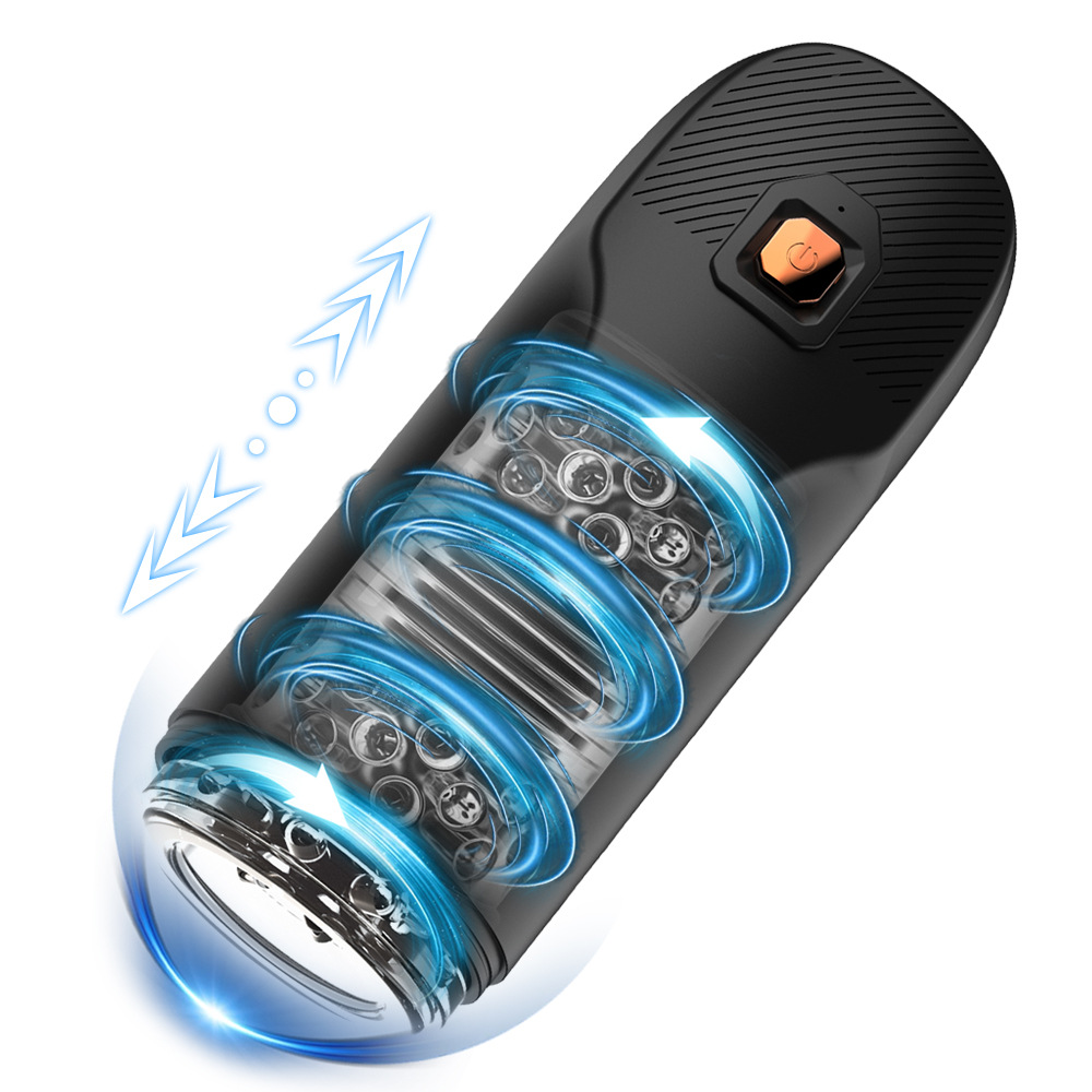 Men's Automatic Telescopic Rotating Relaxation Tool | quiet vibration, Hands-Free