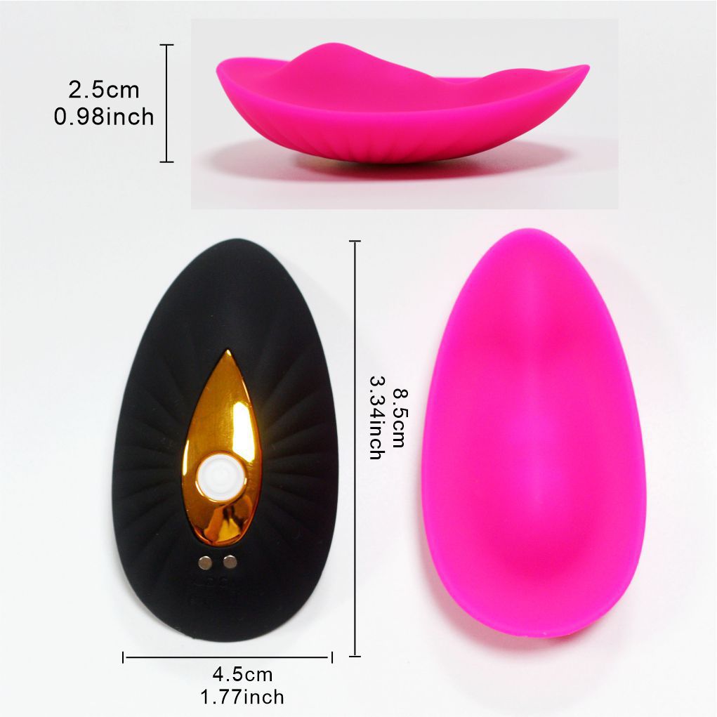 Women's Wearable APP Remote Control Vibration Massage Device - Skin-Safe Silicone