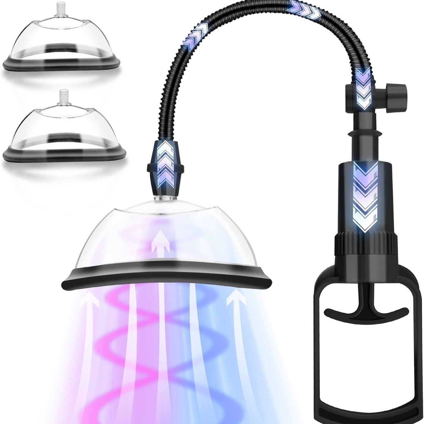 Women's Vacuum Suction Massage Device - Silicone Personal Care Tool