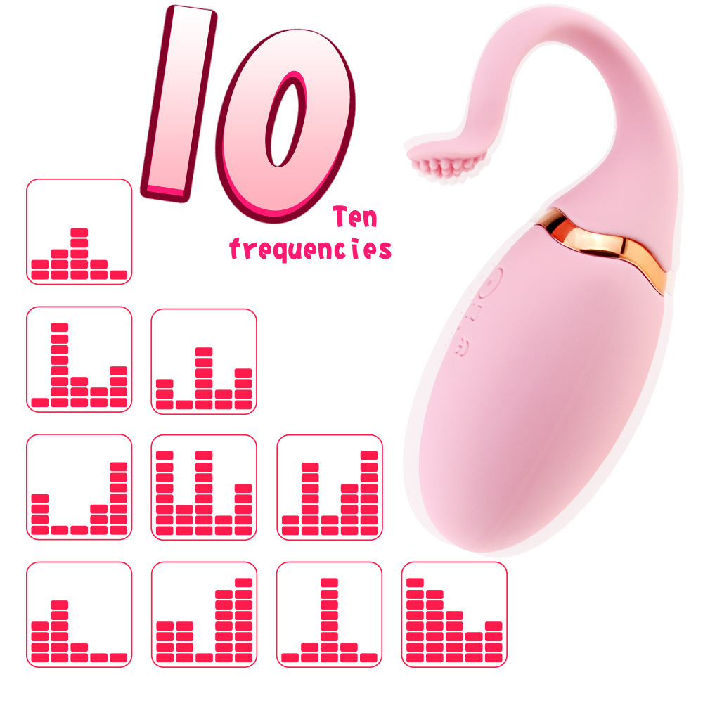 Women's Wireless Remote Control Vibration Massage Device - Skin-Safe Silicone