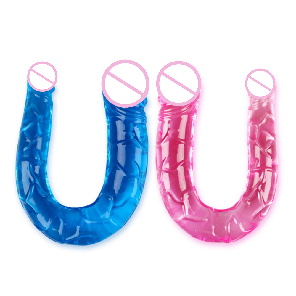 Women's Dual-Ended Massage Tool - Transparent Skin-Safe Personal Care