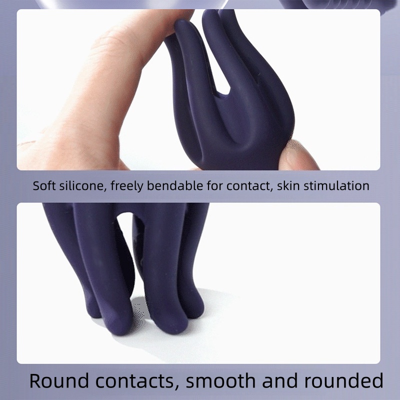 Men's Octopus-Shaped Relaxation Device | Skin-Safe Silicone, Men Relaxation Device