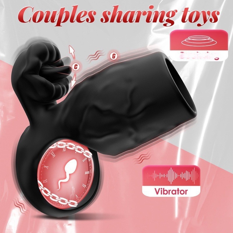Men's Wolf-Shaped Vibration Relaxation Device | Men Relaxation Device, Skin-Safe Silicone