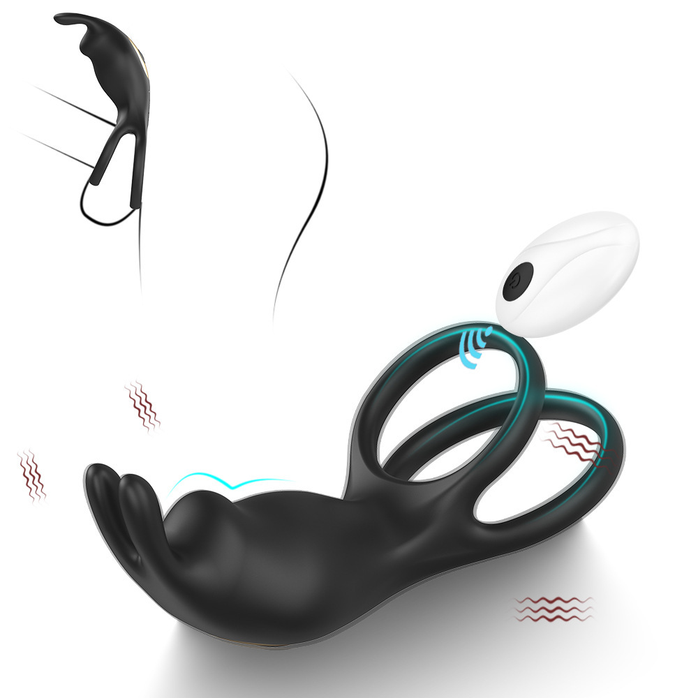 Men's APP Remote Control Double-Ring Relaxation Device | Men Personal Care, Silicone
