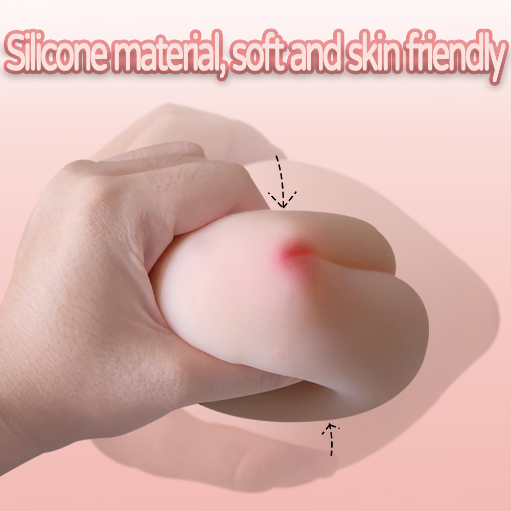 Men's Peach-Shaped Soft Massage Ball | Men Personal Care Relaxation Tool