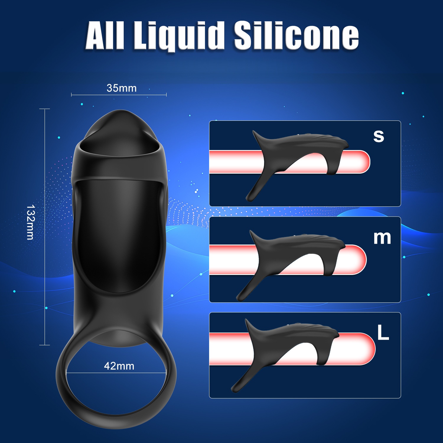 Men's APP Control Vibration Massage Tool | Couples Shared, Skin-Safe Silicone