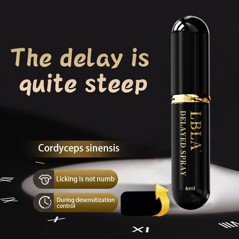 Men Long Lasting Delay Spray, Non-Numbing Intimate Care Spray for Male Daily Use